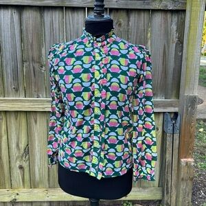 Banjanan cotton button up shirt, size XS